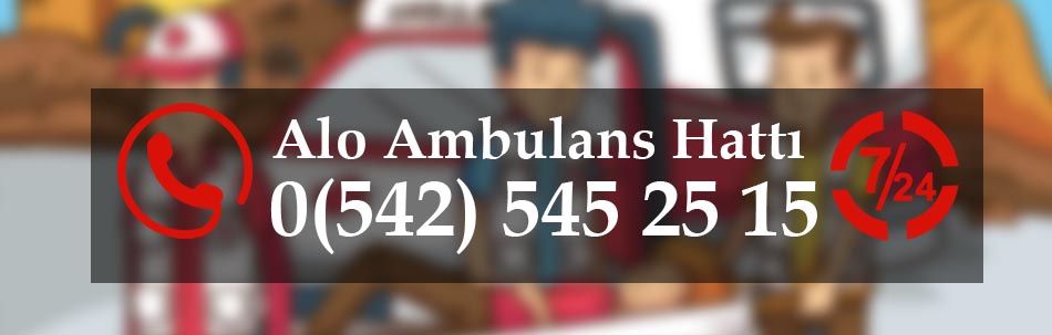Acil ambulans iletişim bilgileri